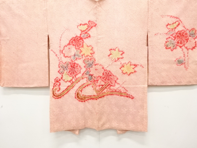 本総絞り　菊・楓模様　絵羽織